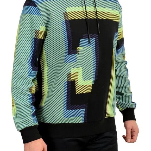 Scuderia Ferrari Men's "Fluid" Multi-Color Hooded Sweatshirt Sweater Hoodie - Picture 4 of 7